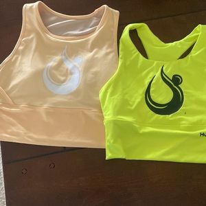 Two HOTWORX sports bras, size small